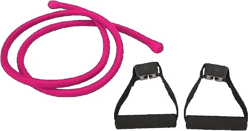 Vista 2 de Resistance Band, Fitness Band for Strength Exercise, Gym or Home Workouts, Includes Soft Handles