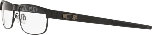 Vista 3 de Oakley Ox5038 - Marco rectangular de titanio con placa de metal para hombre