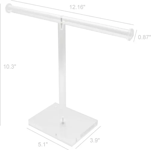 Vista 2 de FixtureDisplays 12 pulgadas de ancho x 10 pulgadas de alto x 5 pulgadas de profundidad collares de barra en T cinta para álbumes de recortes
