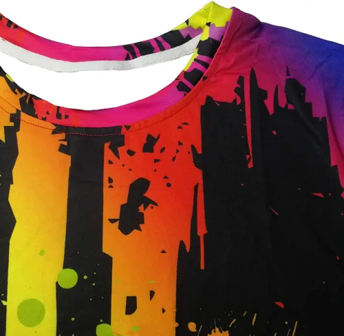 Vista 5 de Hgvoetty - Camisetas unisex con impresión 3D