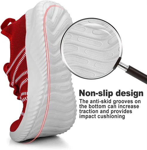 Vista 2 de Feethit - Tenis de correr transpirables, ligeros, cómodos y antideslizantes para hombre