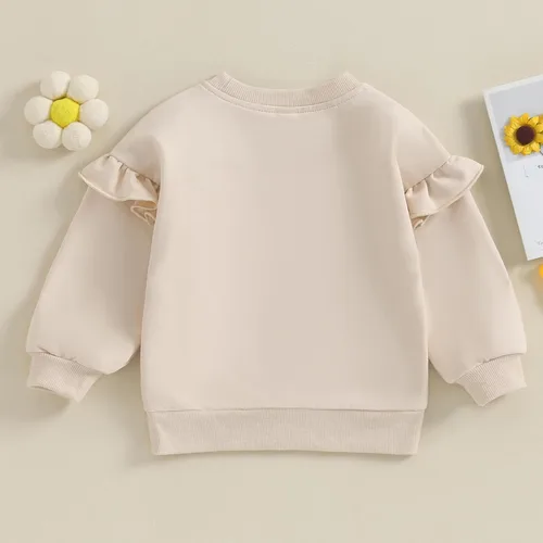 Vista 39 de Sudadera unisex de algodón de color sólido para bebé, camiseta de manga larga con cuello redondo