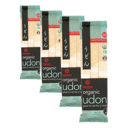 Vista 9 de Hakubaku Fideos de trigo Udon orgánico (1 x 9.5 oz)