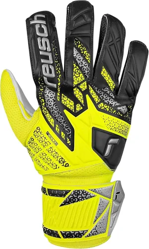 Vista 5 de Reusch Attrakt - Guantes de portero de fútbol con soporte para dedos sólidos