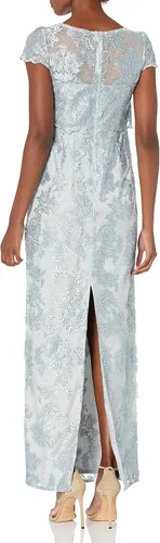 Vista 2 de Adrianna Papell Vestido bordado Popover para mujer