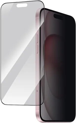 Vista 10 de PERFECTSIGHT - Protector de pantalla de privacidad compatible con iPhone 15 Pro de 6.1 pulgadas, antiluz azul, antiespía, HD, transparente, sin