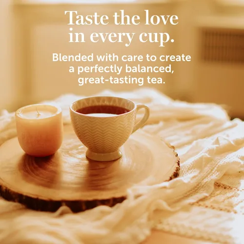 Vista 5 de Red Rose Té de desayuno especialmente mezclado fuerte y robusto té negro con 20 bolsas de té envueltas individualmente por caja que contiene