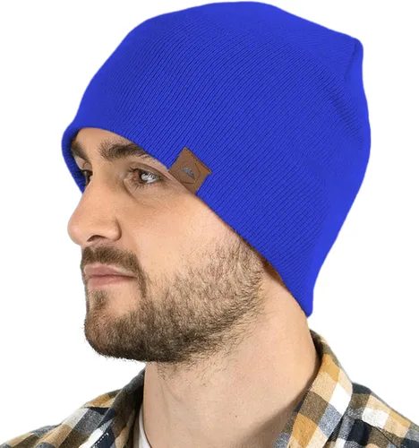Vista 13 de Tough Headwear Daily Knit Beanie – Gorros para hombre – Sombreros de invierno para hombres y mujeres – Sombreros de punto cálidos para clima frío