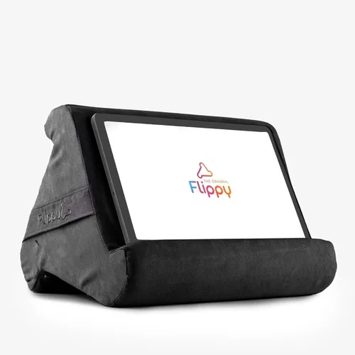 Vista 11 de Flippy Soporte de almohada original para tablet y soporte para iPad, regalo para amantes de los libros y lectores, soporte multiángulo con BlueHue