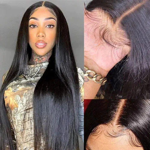 Vista 28 de Peluca de cabello humano rizado afro de 13 x 4 HD, pelucas de encaje frontal HD de 200 de densidad, sin pegamento, pelucas de cabello humano Natural