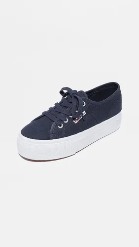 Vista 2 de Superga Tenis de moda 2790a Cotw para mujer, Gris