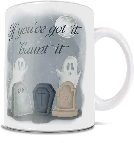 Vista 71 de Trend Setters Friends the Television Show – 25 años – Mercancía oficial – Taza de café o té de cerámica blanca de 11 onzas – perfecta para regalar