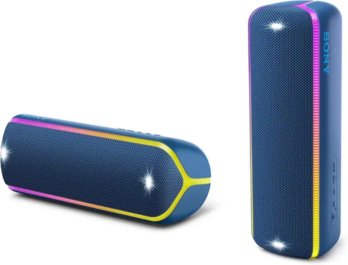 Vista 3 de Sony SRS-XB12 Parlante Bluetooth portátil con graves adicionales SRSXB32 Azul