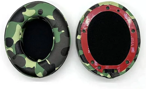 Vista 2 de Studio3 - Almohadillas de repuesto compatibles con Beats by Dr.Dre Studio 2.0 B0500 B0501 con cable/inalámbrico y auriculares Studio 3.0 sobre