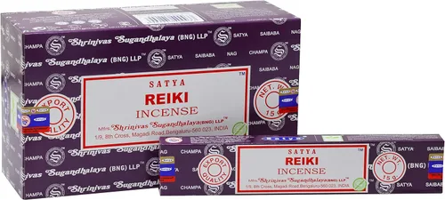 Vista 27 de EARTH Satya Super Hit Yoga Ritual Varillas de incienso de 15 GMS (paquete de 12) (certificado verde) Agarbatti indio perfumado enrollado a mano
