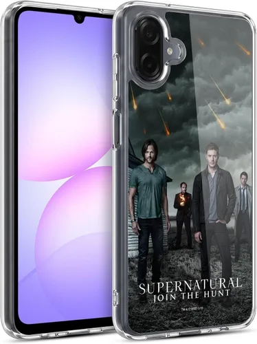 Vista 64 de Head Case Designs Supernatural Sam, Dean & Castiel Key Art - Funda de gel con licencia oficial [protección de grado militar] compatible con Google