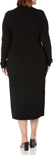 Vista 5 de The Drop Jaxon Rib - Vestido suéter con botones para mujer