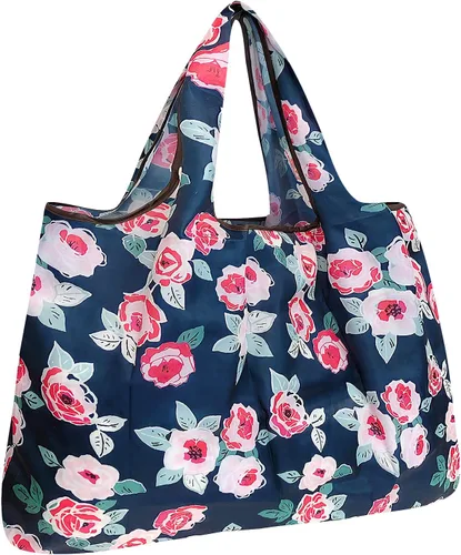 Vista 29 de Bowbear Bolsa de compras reutilizable de nylon plegable