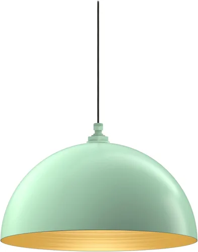 Vista 57 de Steel Lighting Co. Melrose - Lámpara colgante Montada en el techo Cúpula redonda de 18 pulgadas Estilo moderno contemporáneo de granja