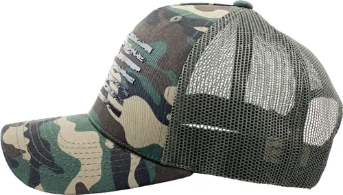 Vista 57 de KBETHOS Tactical Operator Collection USA Fishing Mesh Ballcap Flag Patch America Outdoors Trucker Baseball Cap