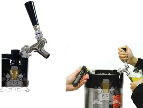 Vista 7 de Grifo de grifo móvil para Cornelius Ball Lock Desconectar Barriles de vino de cerveza
