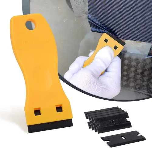 Vista 8 de NEWISHTOOL Kit de Envoltura de Coche Pistola de Calor para Aplicación de Envoltura de Vinilo e Instalación de Tinte de Ventanas Herramientas