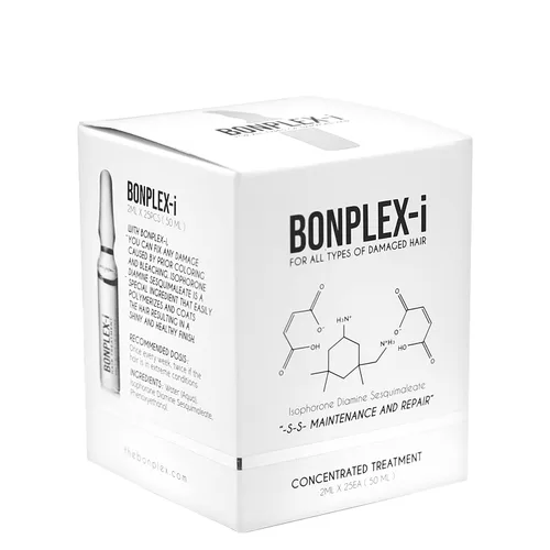 Vista 11 de i Tratamiento de ampollas Para todo tipo de cabello Daños y cabello seco Dimaleate Reconecta los enlaces disulfuro rotos dañados
