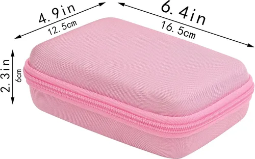 Vista 2 de Aenllosi Estuche rígido compatible con VTech KidiZoom Creator Cam (rosa) EVA case construction, Water-resistant design, Impact-resistant design