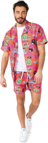 Vista 83 de Opposuits Traje de baño combinado de verano - Conjunto de dos piezas a juego para hombre - Ropa de natación de playa