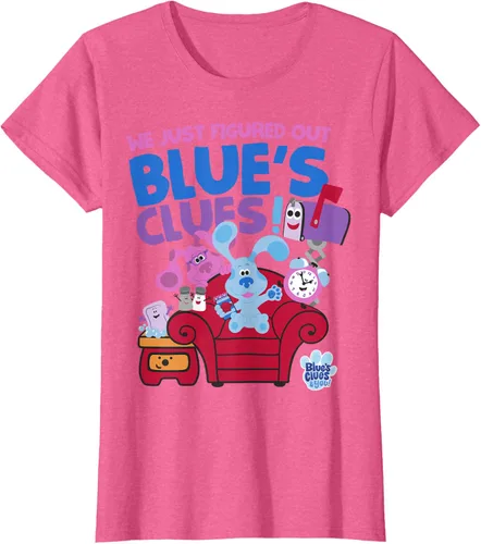 Vista 56 de Blue's Clues & You Group Shot Just Figured Out Blue's Clues Camiseta Negro