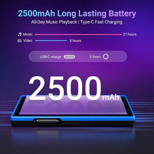 Vista 15 de MECHEN Android13 Reproductor MP3 160GB 5" 1080P IPS Bluetooth 5.0 WiFi Negro 160GB(4+32+128GB Card), 5" 720x1280 Display, Play Store for