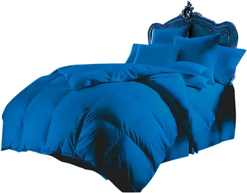 Vista 24 de Ropa de cama de seda satinada, tamaño matrimonial, color rosa intenso, 4 piezas, 21.16 oz/m², cómoda, satén lujoso, calidad de hotel, el mejor juego