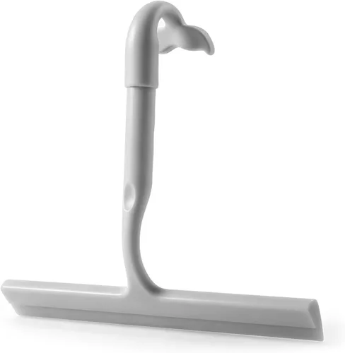 Vista 9 de Escobilla de ducha para puertas de vidrio, 9.8 pulgadas de ancho, silicona Negro