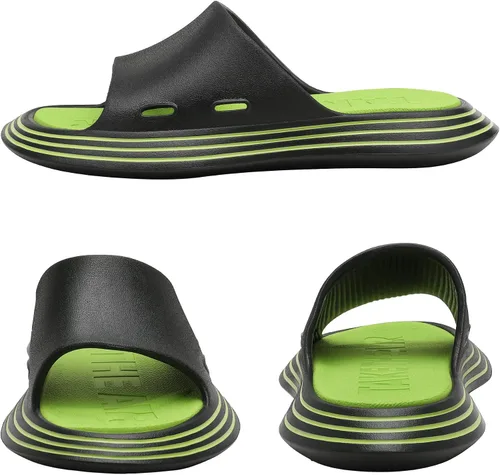 Vista 2 de Bruno Marc Sandalias deportivas ligeras para hombre, para interiores y exteriores