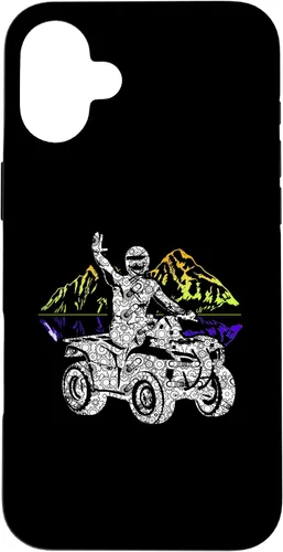 Vista 23 de ATV Rider Mountains Offroad Motocross Quad Racing Case for iPhone 16