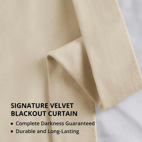 Vista 11 de Half Price Drapes VPCH-110602-84-GRBO cortinas oscurecedoras de ojales terciopelo