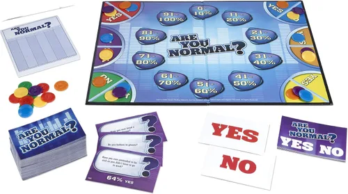 Vista 3 de Pressman ¿Eres normal? Juego de mesa, azul