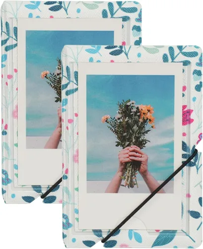 Vista 43 de Mini álbum de fotos Polaroid pequeño de 2x3 para película de cámara de 3 pulgadas Fujifilm Instax Mini 12 11 9 99 8 7+ 40 EVO, HP Sprocket, tarjetas