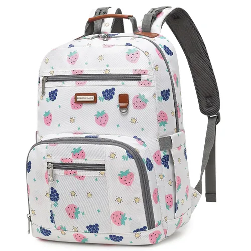 Vista 9 de BILLITON MSHI Mochila Bolsa para Pañales (Gris), Moderno