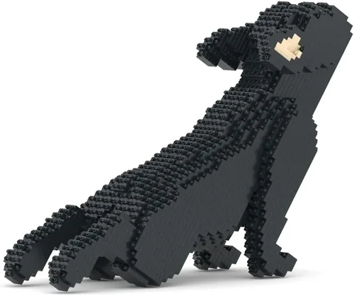 Vista 4 de JEKCA Bulldog francés 05S-M03 Bloques de construcción de plástico para perros Edad 14+
