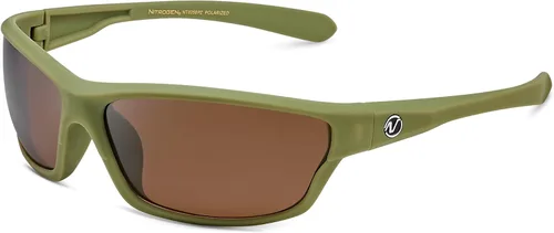 Vista 69 de Nitrogen Gafas de sol deportivas polarizadas envolventes para hombres y mujeres, UV400, para conducir, pescar, correr, gafas de sol