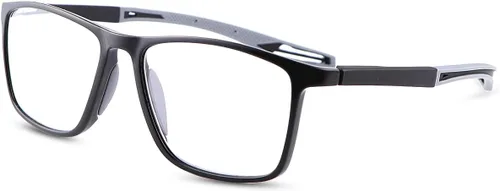Vista 9 de LJIMI Gafas de sol de lectura fotocromáticas progresivas multifocal, bisagras de resorte, lentes de bloqueo de luz azul, lentes de transición