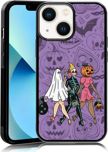 Vista 15 de Funda para iPhone 11 Pro Max, funda protectora de poliuretano termoplástico (TPU) a prueba de golpes, diseño de cabeza de calabaza, diseño de araña