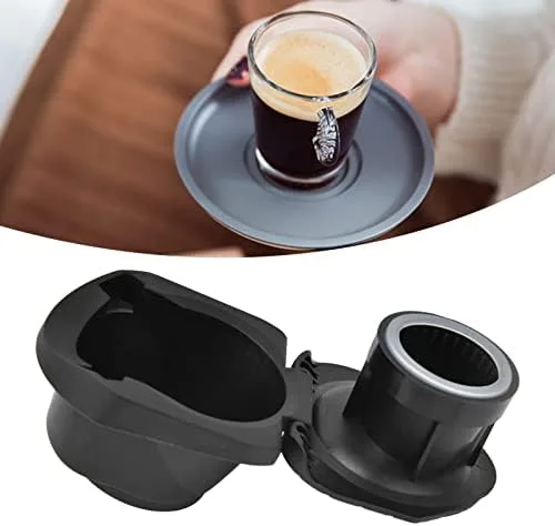 Vista 7 de Adaptador de cápsulas de café para máquina, convertidor de cápsulas de café reutilizable, fácil de usar y accesorios completos