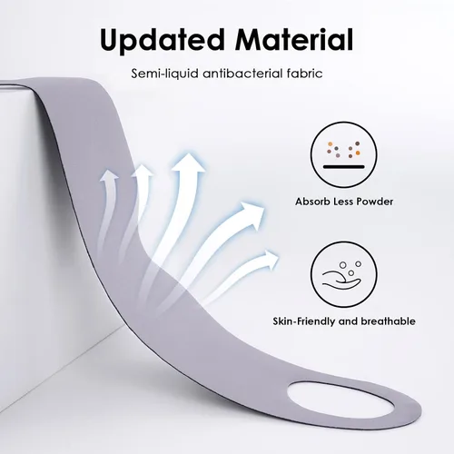 Vista 7 de FRESHME 3 piezas de antifaz para dormir sobre la oreja, fina y ligera, antifaz con cintas elásticas para las orejas, para hombres, mujeres, parejas