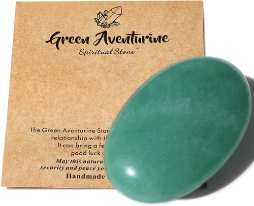 Vista 14 de MAIBAOTA Piedra de Cristal de Ojo de Tigre de 2.4" Pulida para Palma de 0.7" de Grosor Piedra Natural de Reiki Gema Cristales Curativos Piedra