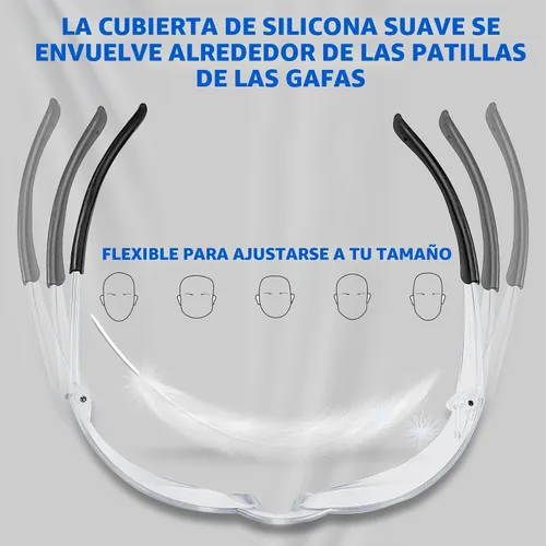 Vista 5 de Salfboy Ansi Z87.1 Certified Safety Glasses, Bulk Protection Glasses