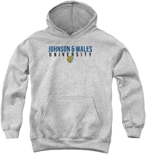 Vista 7 de Johnson & Wales University - Sudadera con capucha oficial para niños y niñas