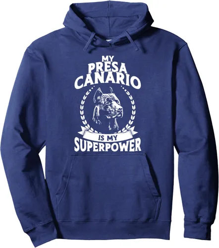 Vista 5 de My Presa Canario Is My Superpower Dog Lover Presa Canario - Sudadera con capucha