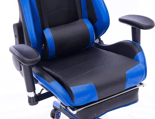 Vista 6 de Home Ergonomic Office Chair Ergonomic Computer Chair with Adjustable Height,Gaming Chair,High Back Adjustable Swivel Video Game Chair with Footrest